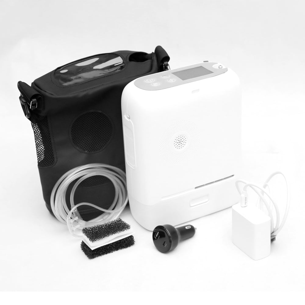 1-8L Pulse Dose & Continuous Flow Oxygen Concentrator - CHO-08